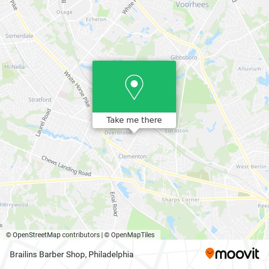 Mapa de Brailins Barber Shop
