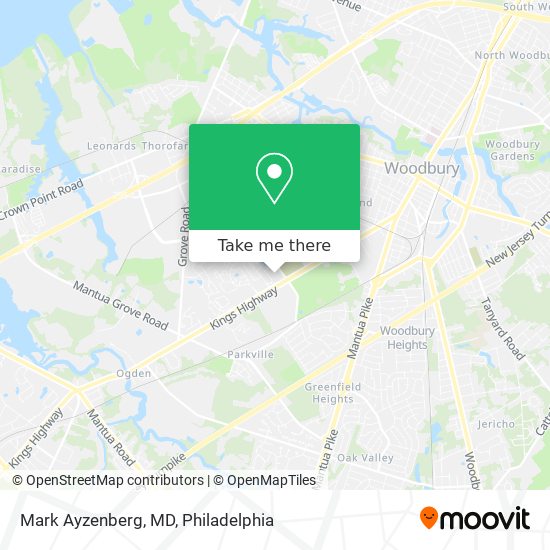 Mapa de Mark Ayzenberg, MD