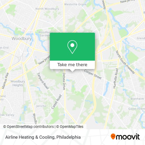 Airline Heating & Cooling map