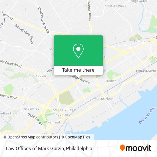 Law Offices of Mark Garzia map