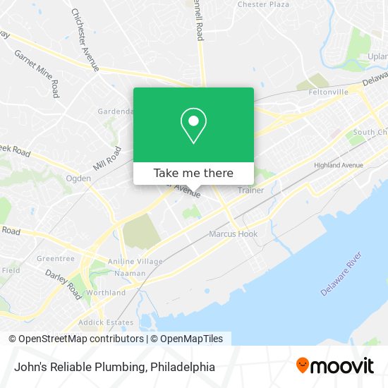 John's Reliable Plumbing map