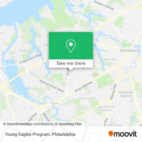 Mapa de Young Eagles Program