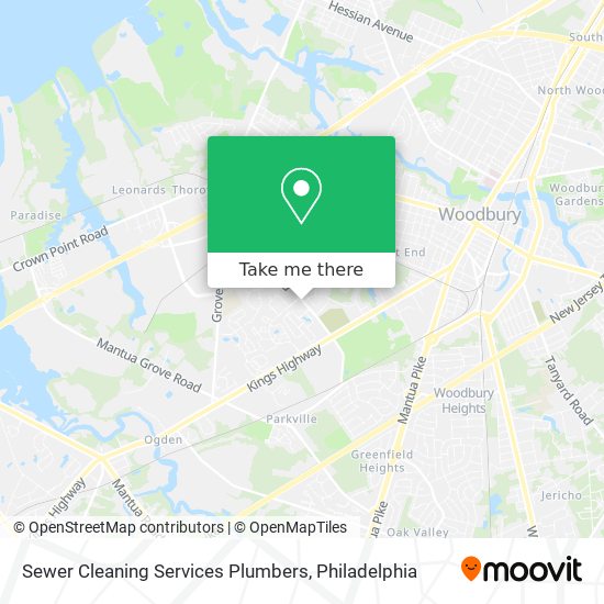 Sewer Cleaning Services Plumbers map