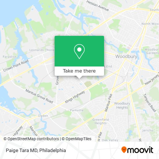 Paige Tara MD map