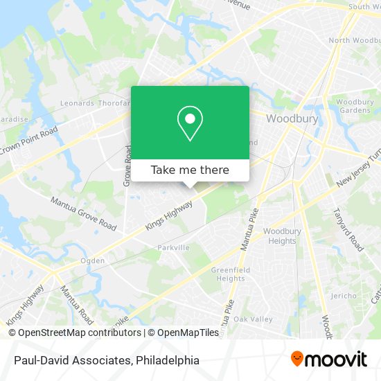 Paul-David Associates map