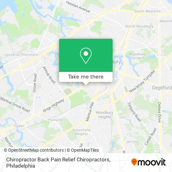 Mapa de Chiropractor Back Pain Relief Chiropractors