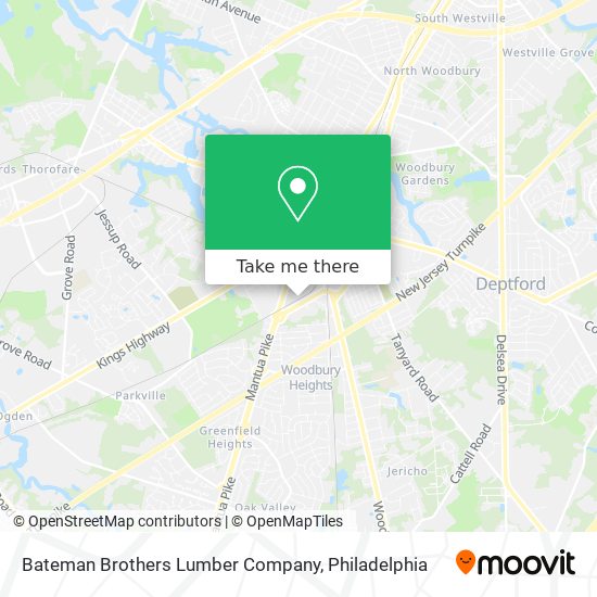 Mapa de Bateman Brothers Lumber Company