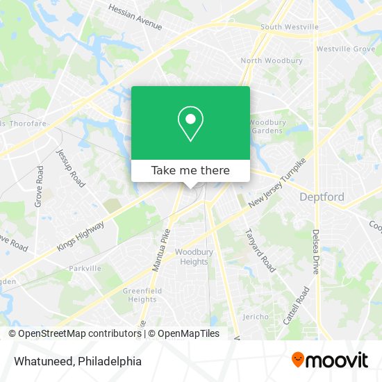 Whatuneed map