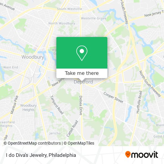 I do Diva's Jewelry map