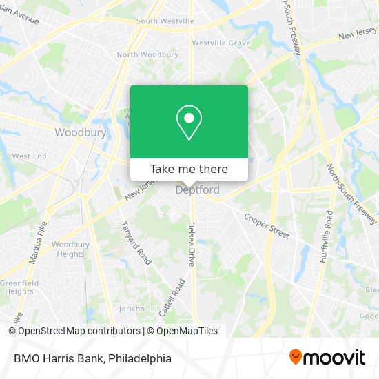 BMO Harris Bank map