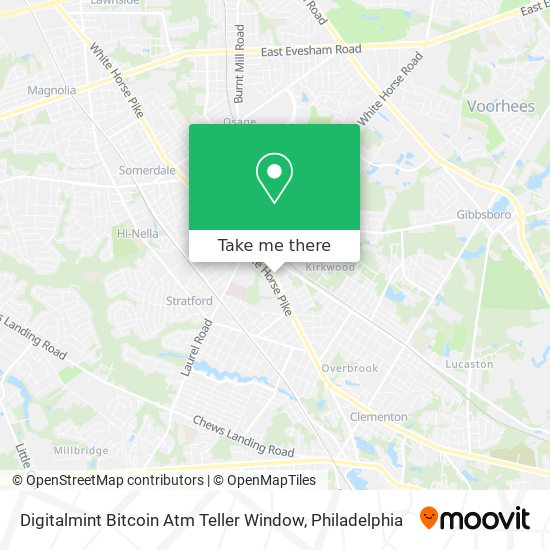 Digitalmint Bitcoin Atm Teller Window map