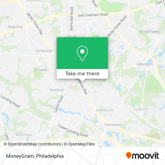 MoneyGram map