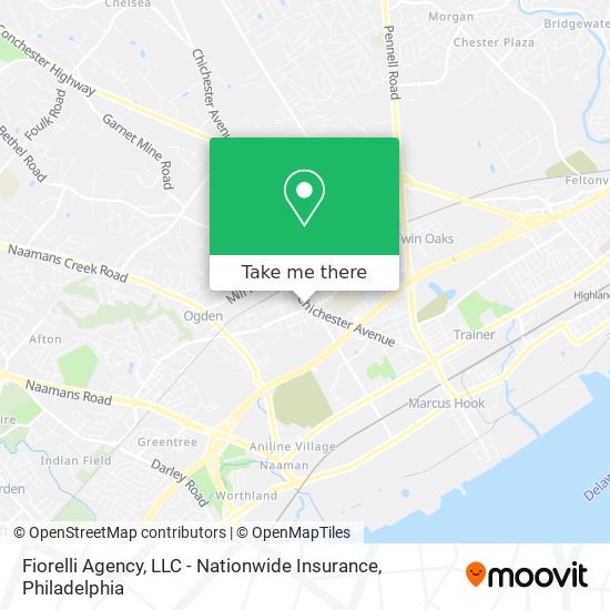 Mapa de Fiorelli Agency, LLC - Nationwide Insurance