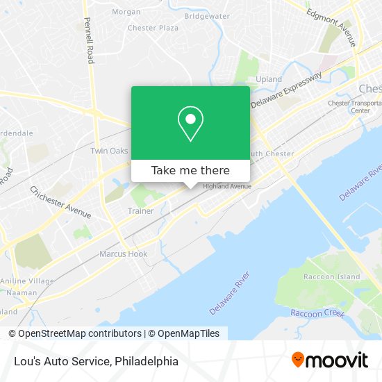 Mapa de Lou's Auto Service