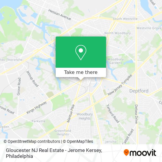 Gloucester NJ Real Estate - Jerome Kersey map