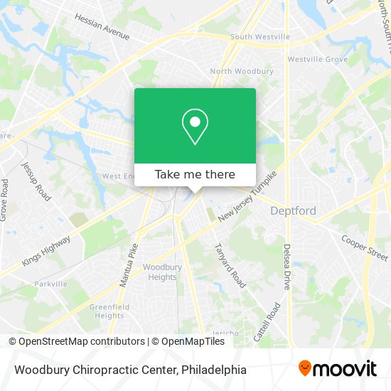 Mapa de Woodbury Chiropractic Center