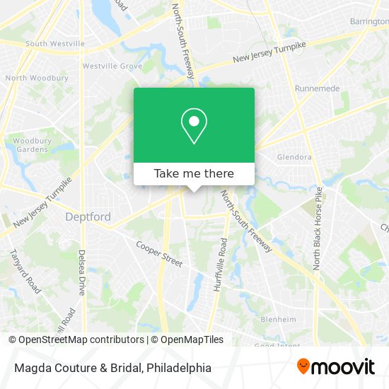 Mapa de Magda Couture & Bridal