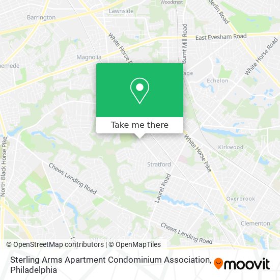 Mapa de Sterling Arms Apartment Condominium Association