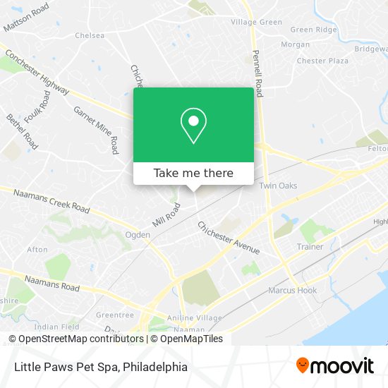 Little Paws Pet Spa map