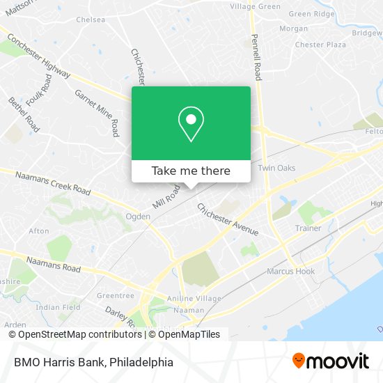 BMO Harris Bank map