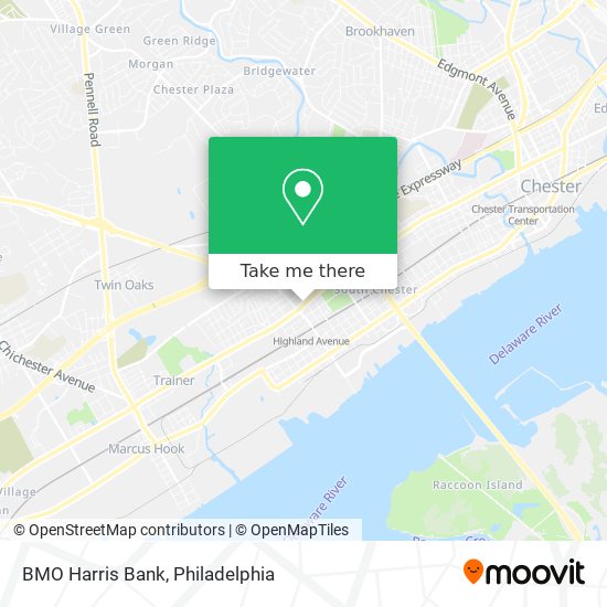 BMO Harris Bank map