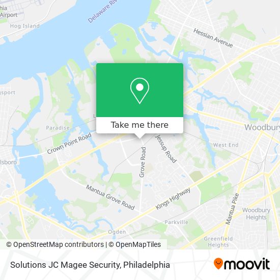 Solutions JC Magee Security map