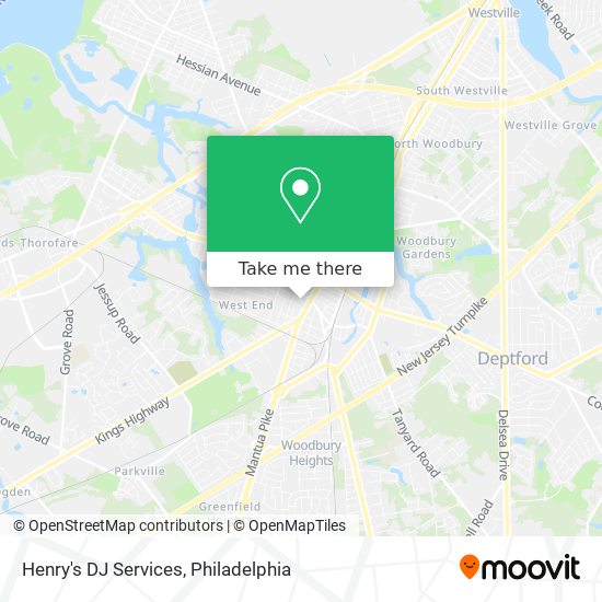 Mapa de Henry's DJ Services