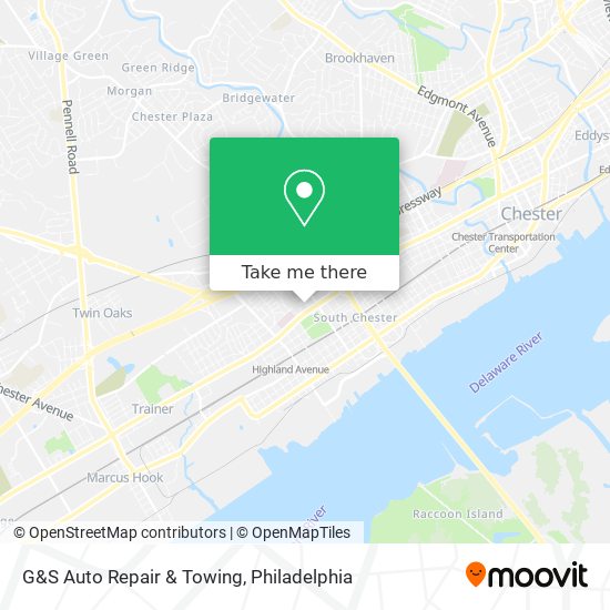 G&S Auto Repair & Towing map