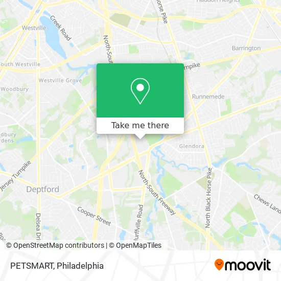 PETSMART map