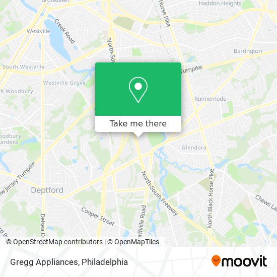 Gregg Appliances map