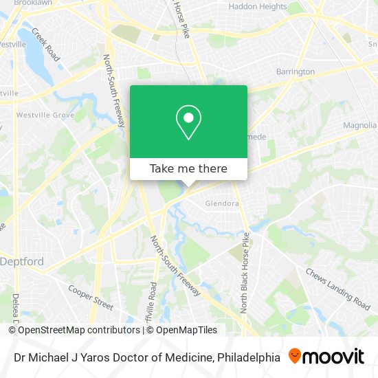 Mapa de Dr Michael J Yaros Doctor of Medicine