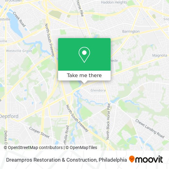 Mapa de Dreampros Restoration & Construction