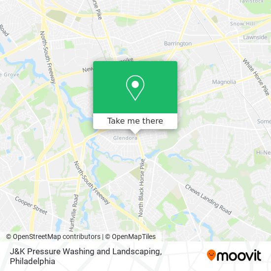 J&K Pressure Washing and Landscaping map