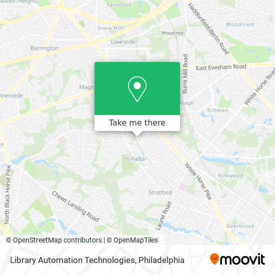 Library Automation Technologies map