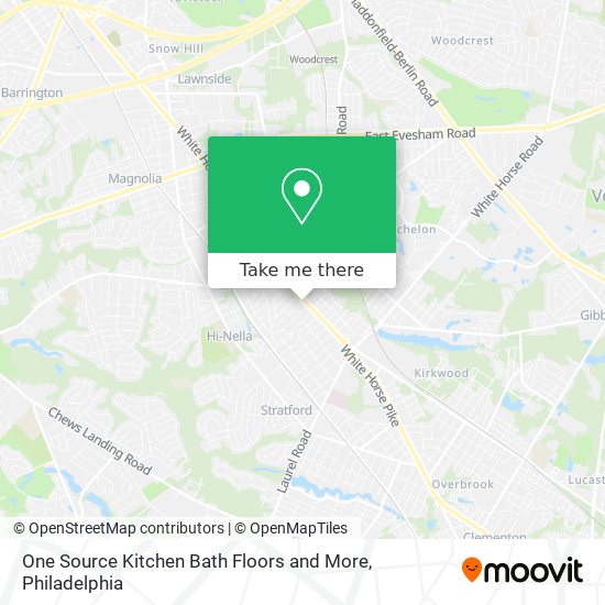 Mapa de One Source Kitchen Bath Floors and More