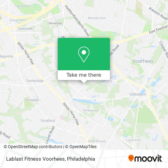 Lablast Fitness Voorhees map