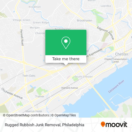 Rugged Rubbish Junk Removal map