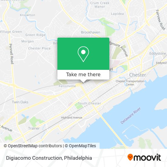 Digiacomo Construction map