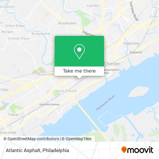 Atlantic Asphalt map