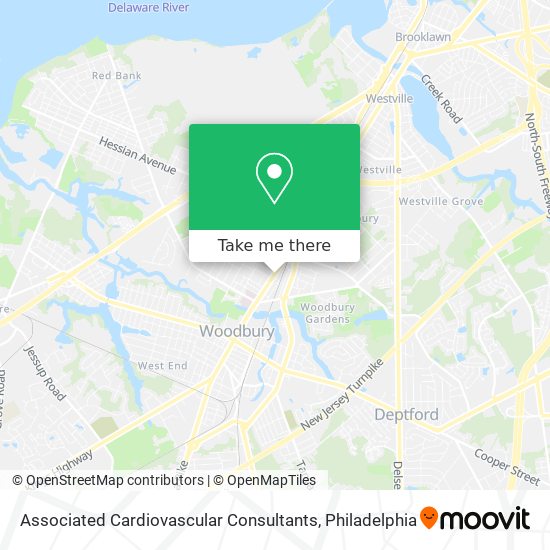 Associated Cardiovascular Consultants map