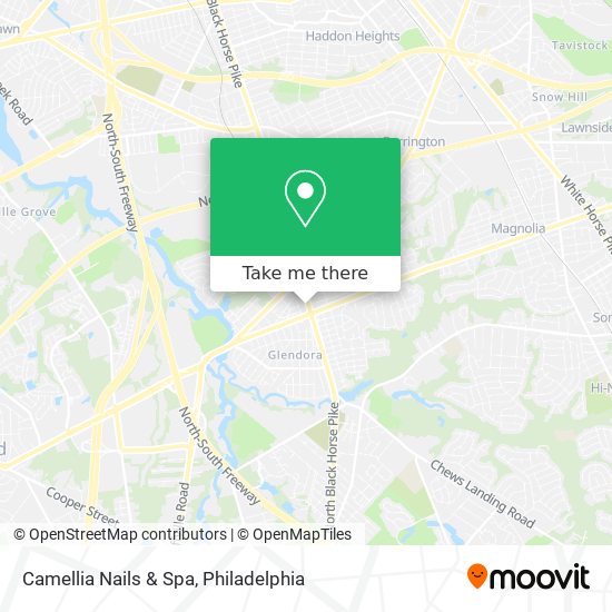 Camellia Nails & Spa map