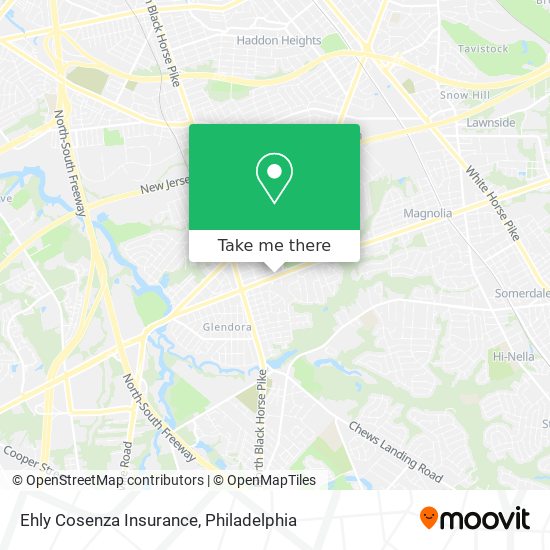 Ehly Cosenza Insurance map