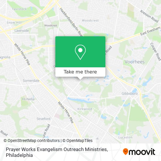 Prayer Works Evangelism Outreach Ministries map