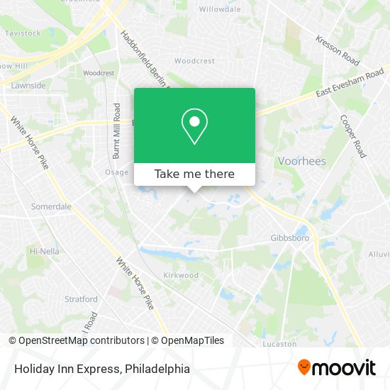 Holiday Inn Express map