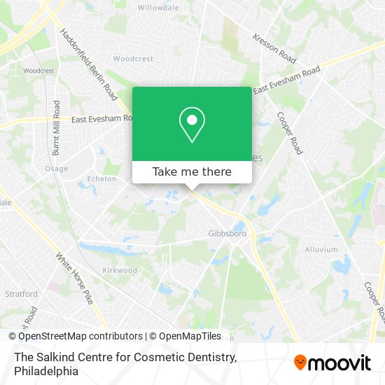 Mapa de The Salkind Centre for Cosmetic Dentistry