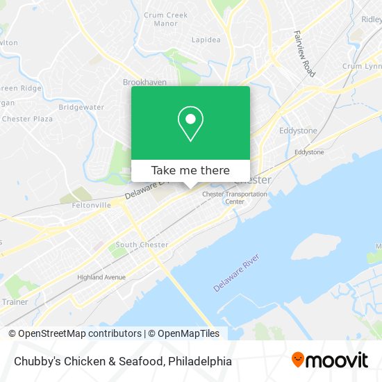 Chubby's Chicken & Seafood map