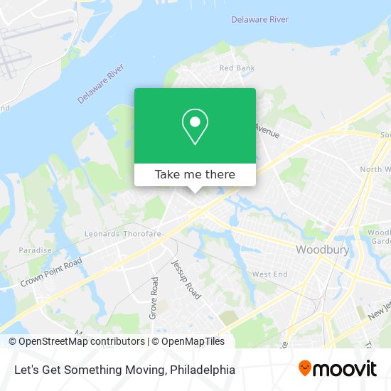 Let's Get Something Moving map