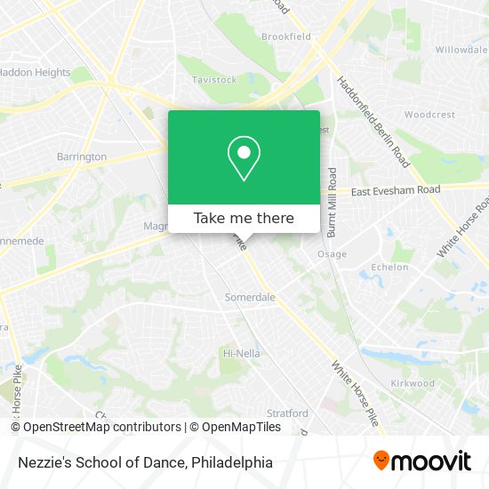 Nezzie's School of Dance map