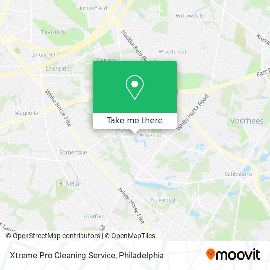 Xtreme Pro Cleaning Service map