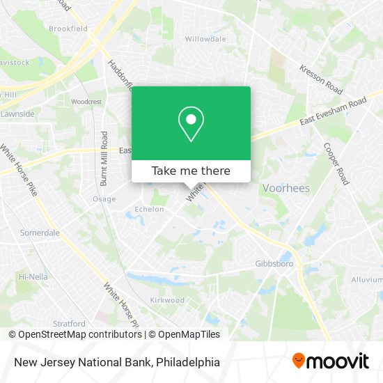 Mapa de New Jersey National Bank